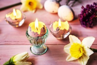 Vos bougies de Pâques DIY !